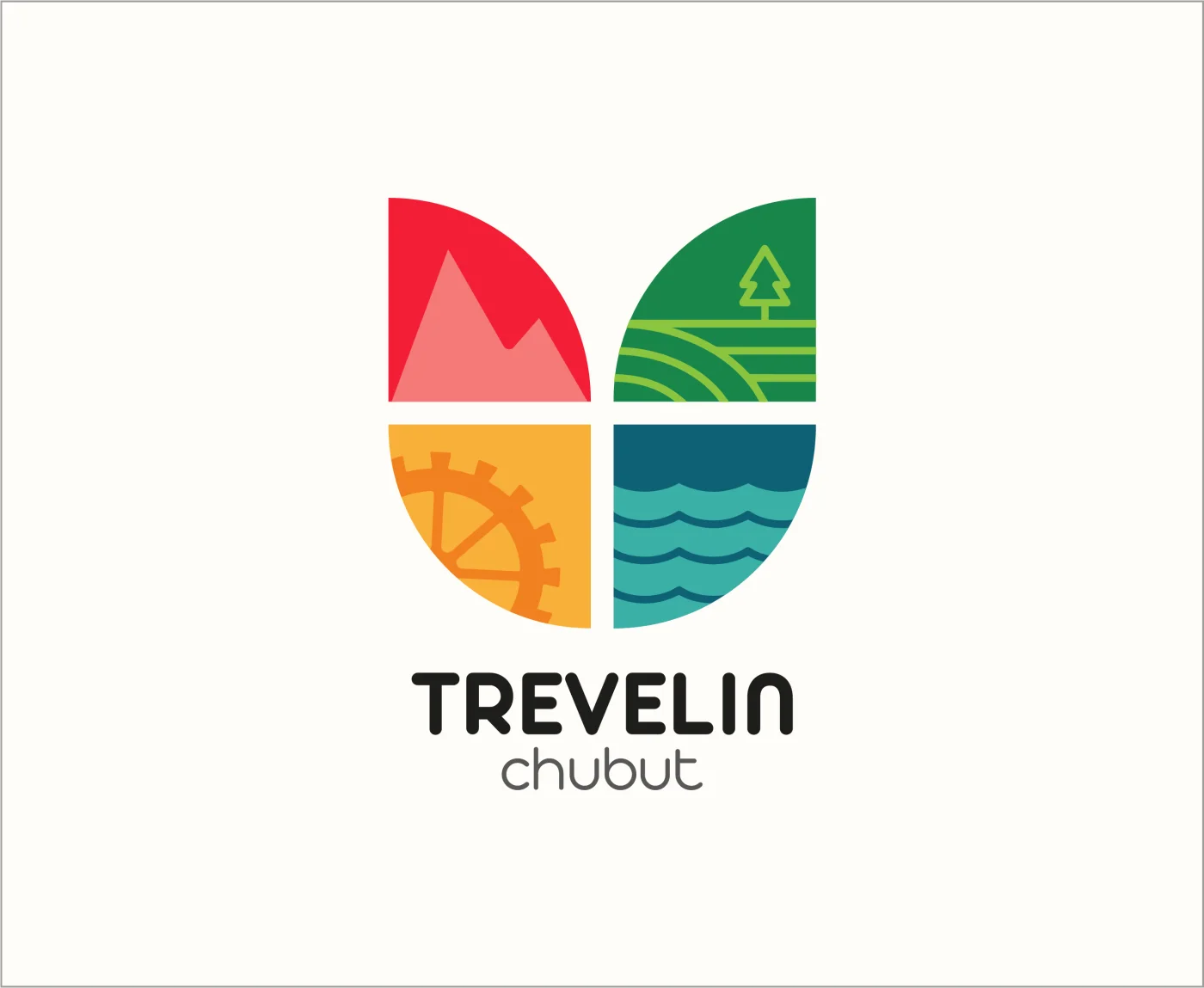 Identidad visual Trevelin Chubut